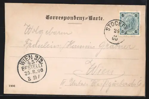 AK Maria-Dreieichen, Ortspartie mit Kirche