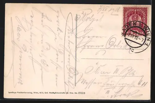 AK Baden /N.-Oe., Ruine Rauhenstein