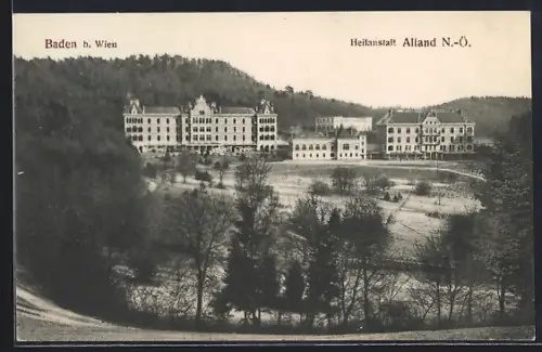 AK Baden b. Wien, Heilanstalt Alland