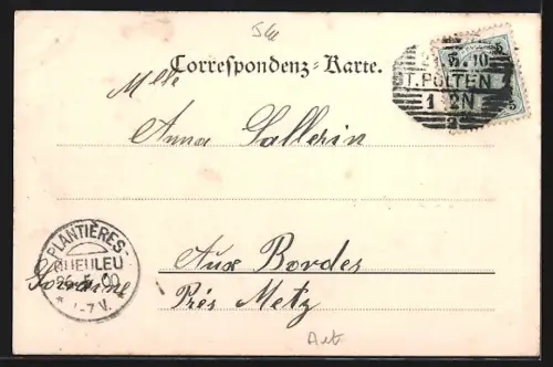 AK St. Pölten, Teilansicht vom Eisberg aus