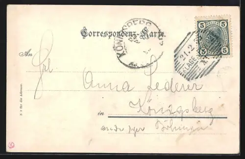 AK Klagenfurt, Teilansicht mit neuem Platz im Vordergrunde