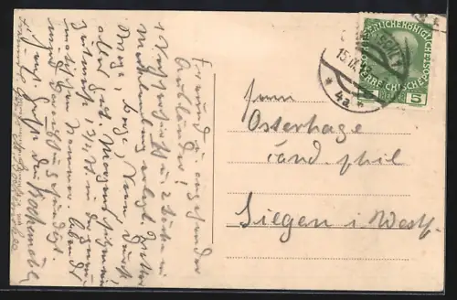 AK Bad Ischl, Generalansicht vomkalvarienberg aus