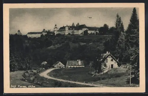 AK Vorau, Blick auf das Stift Vorau