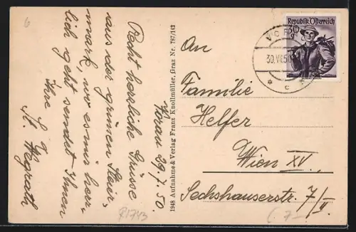 AK Vorau, Blick auf das Stift Vorau