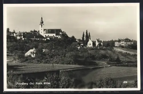 AK Friedberg, Blick auf den Ort