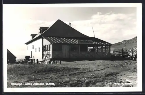 AK Stubalpe, Altes Almhaus