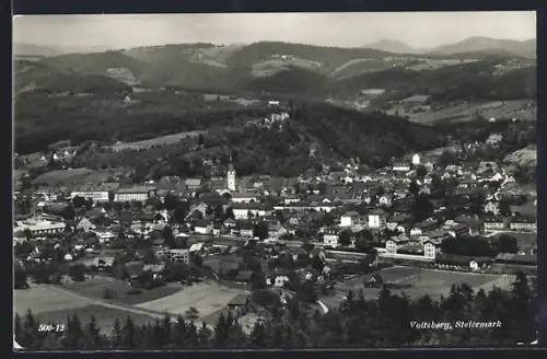AK Voigstberg /Steiermark, Ortsansicht aus der Vogelschau