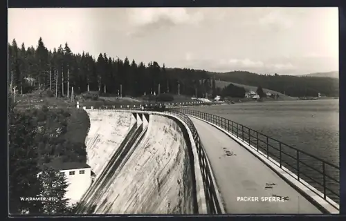 AK Pack, Talsperre Pack mit Stausee