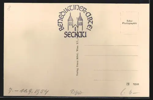 AK Seckau, Benediktiner-Abtei, Zellenplatz