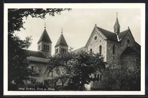 AK Seckau, Abtei Seckau, Dom von Osten aus gesehen