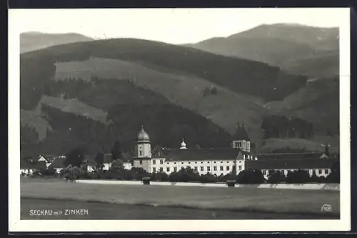 AK Seckau, Teilansicht mit Zinken