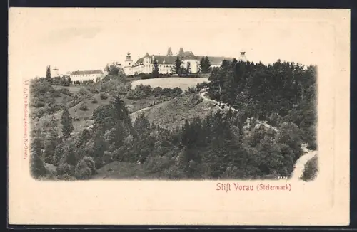 AK Vorau /Steiermark, Blick zum Stift