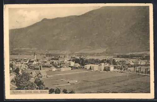 AK Spittal, Totalansicht von West