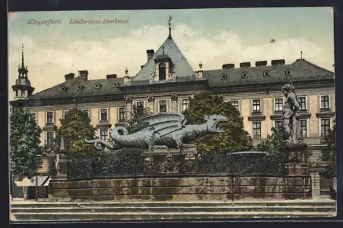 AK Klagenfurt, Lindwurm-Denkmal