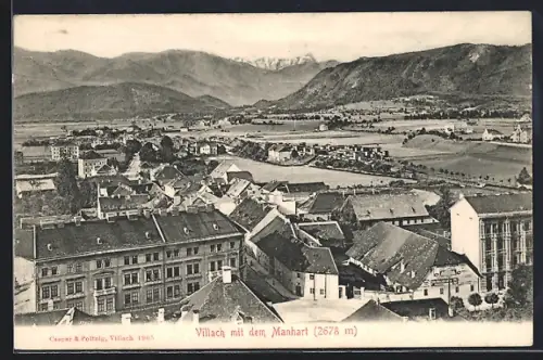 AK Villach, Teilansicht mit dem Manhart