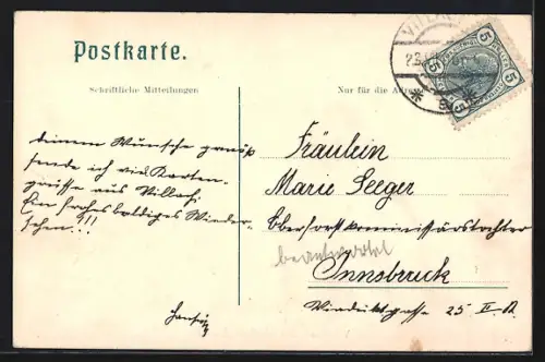 AK Villach, Teilansicht mit dem Manhart