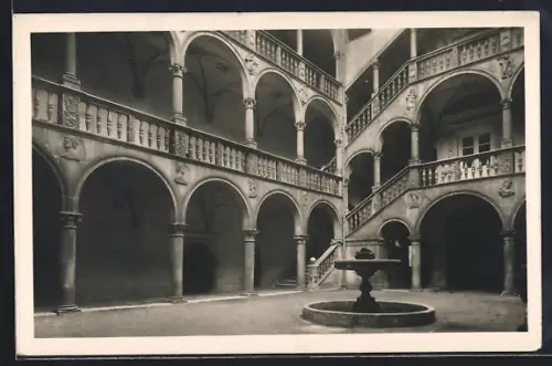 AK Spittal a. d. Drau, Hof im Schloss Porzia