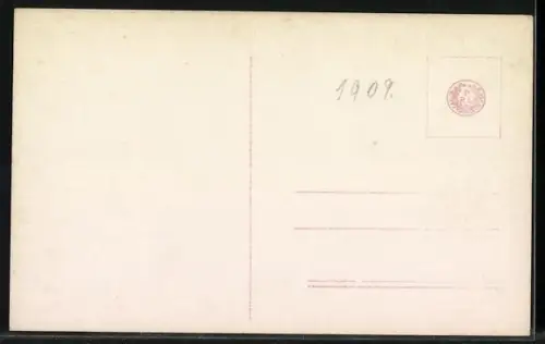 AK Kronprinzessin Cecilie, gemeinsam mit Prinz Wilhelm in einer Kutsche