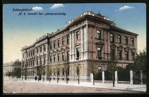 AK Szekesfehervar, M. k. honved ker. parancsnoksag, Kaserne