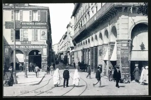 AK Alger, rue Bab-Azoun
