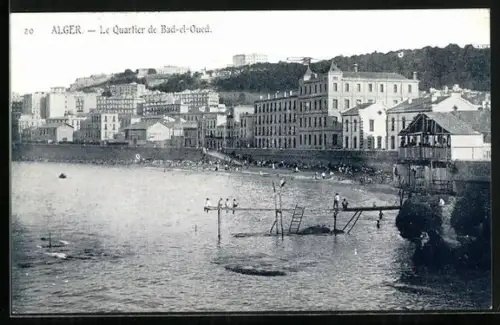 AK Alger, Le Quartier de Bad-el-Oued