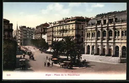 AK Alger, Place de la République