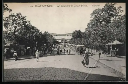 AK Constantine, Le Boulevard du Jardin Public