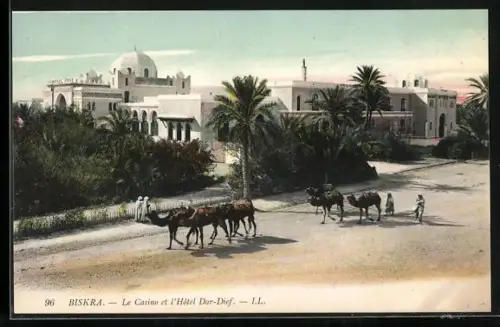 AK Biskra, la casino et le palace hôtel
