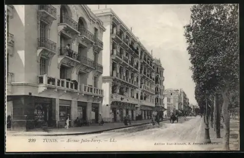 AK Tunis, Avenue Jules-Ferry