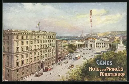 AK Genova, Hotel des Princes Fürstenhof