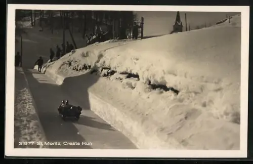 AK St. Moritz, S. Murezzan, Cresta Run, Rodeln