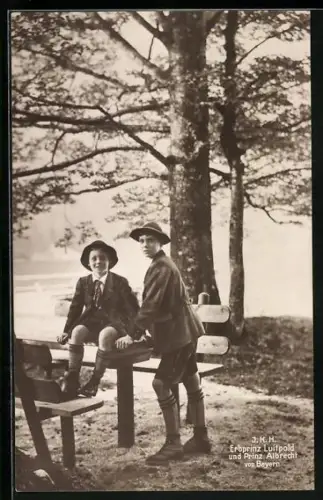 AK IKH Erbprinz Luitpold und Prinz Albrecht von Bayern