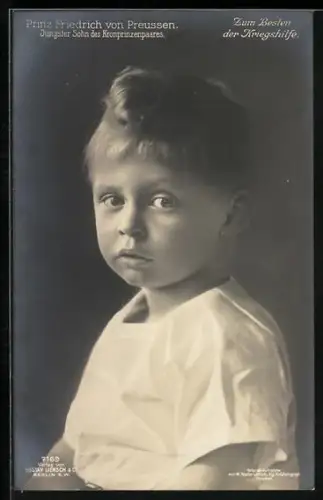 AK Prinz Friedrich Georg, jüngster Sohn des Kronprinzenpaares