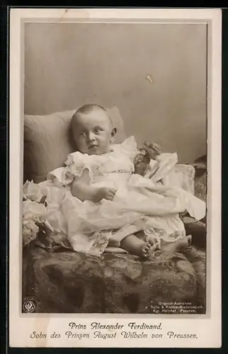AK Prinz Alexander Ferdinand, Sohn des Prinzen August Wilhelm von Preussen