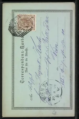 Mondschein-AK Semmering, Blick auf die Kapelle