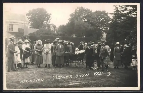 AK Wootton, Flower Show 1921
