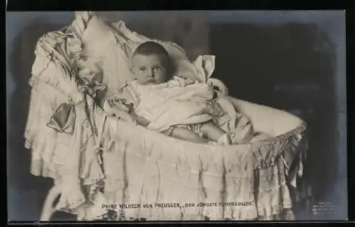 AK Prinz Wilhelm von Preussen als Baby