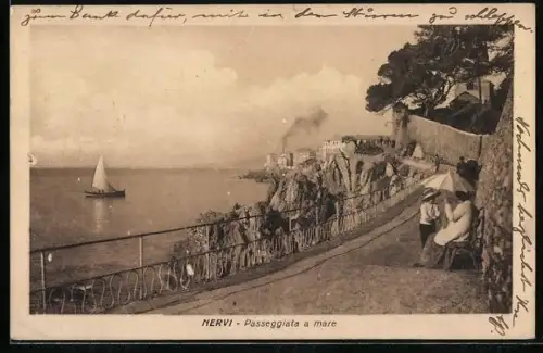 AK Nervi, Passeggiata a mare