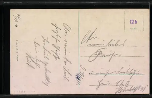 AK Amstetten, Hauptplatz, Totalansicht