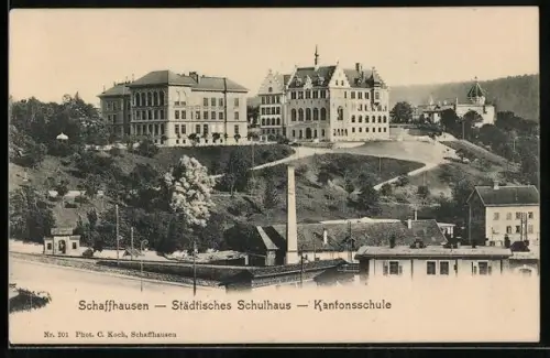 AK Schaffhausen, Städtisches Schulhaus - Kantonsschule