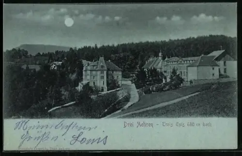 AK Drei Ähren / Trois Epis, Blick zum Ort