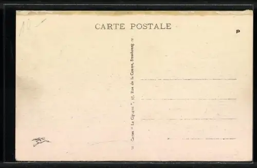 AK Sainte-Marie-aux-Mines, Rue Wilson avec calèches et passants