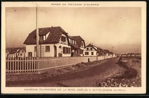 AK Wittelsheim, Maisons Ouvriéres de la Mine Amélie