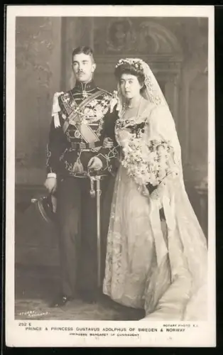 AK Prince & Princess Gustavus Adolphus of Sweden & Norway