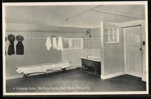 AK West Meon, A Changing Room, Westbury House