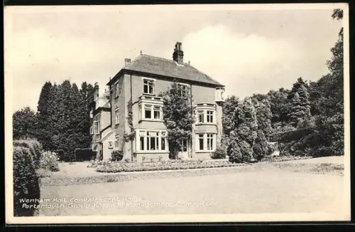 AK Liss, Wenham Holt Convalescent Home, Portsmouth Group Hospital Management Committee