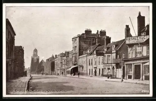AK Lymington, High Street and Church