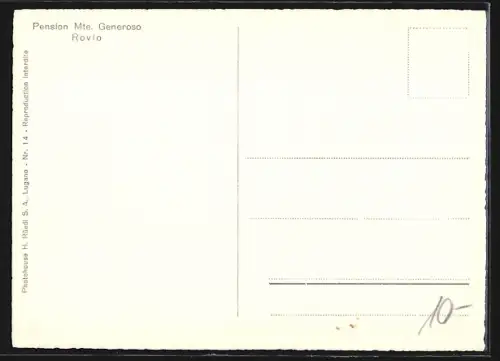AK Rovio, Pension Mte. Generoso