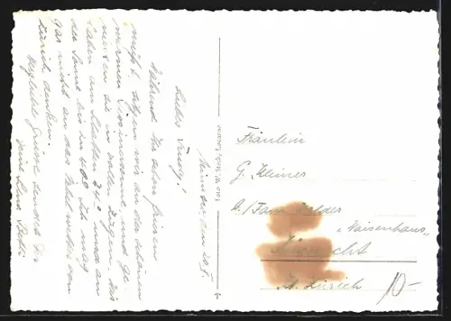 AK Minusio-Locarno, Pension zur Mühle