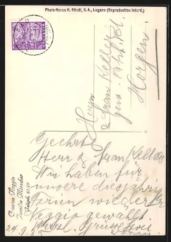 AK Neggio, Pension Neggio, Inh. Fam. Miescher